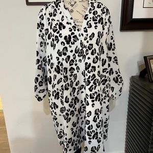 Entro Leopard print dress XL